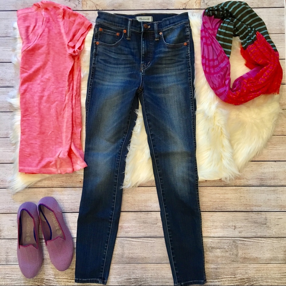 Madewell jeans 10" High-Rise Skinny size 24
